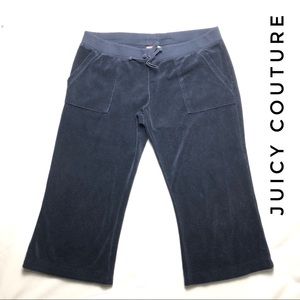 ❌SOLD❌ Juicy Couture Terry Wide Leg Capri Pants LG